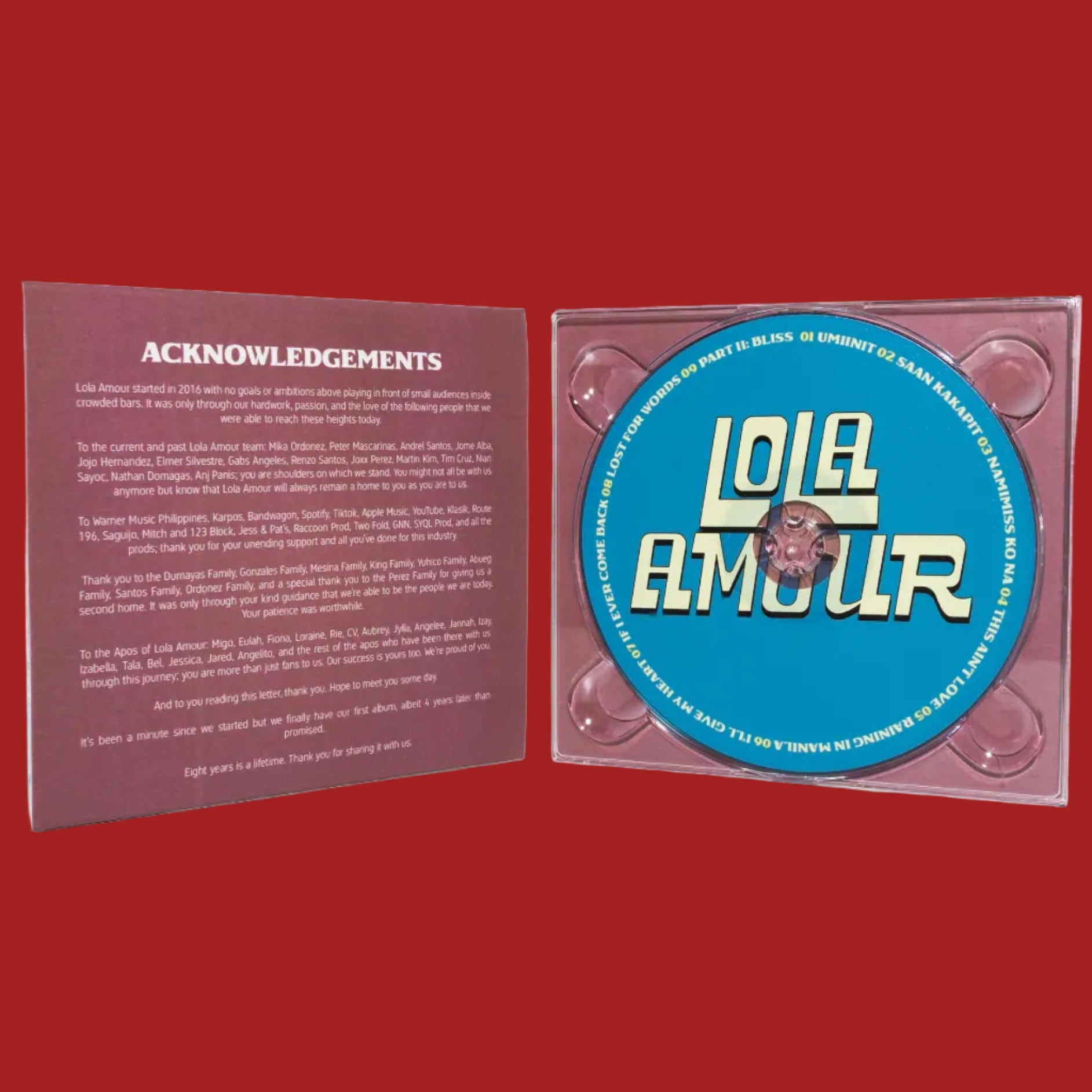 Lola Amour Album CD